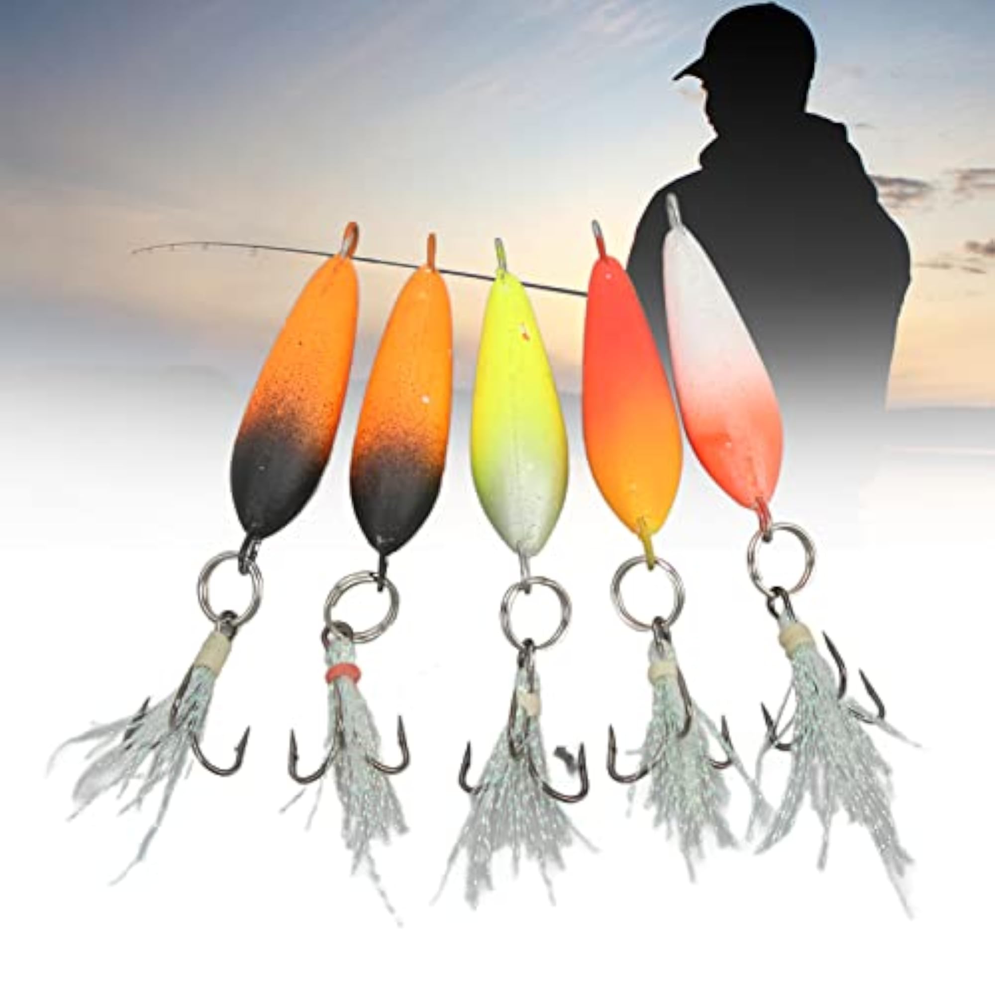 Carbon Steel Fishing Tools, Vivid Pattern Anchor Hooks